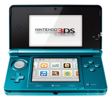 Пространство под игры Nintendo 3DS